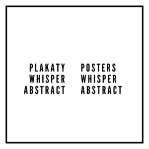 Plakaty - Whisper Abstract