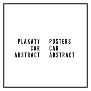 Plakaty - Car Abstract