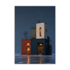 Silent Houses Abstract 1