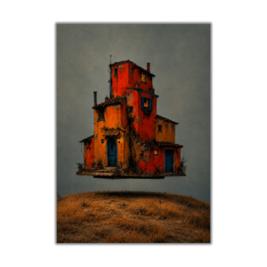 Silent Houses Abstract 8