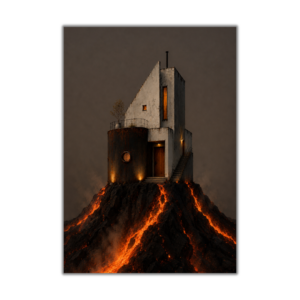 Silent Houses Abstract 5