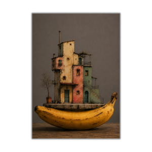 Silent Houses Abstract 4