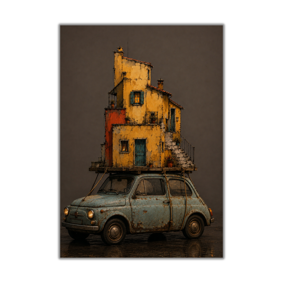 Silent Houses Abstract 2