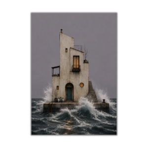 Silent Houses Abstract 7